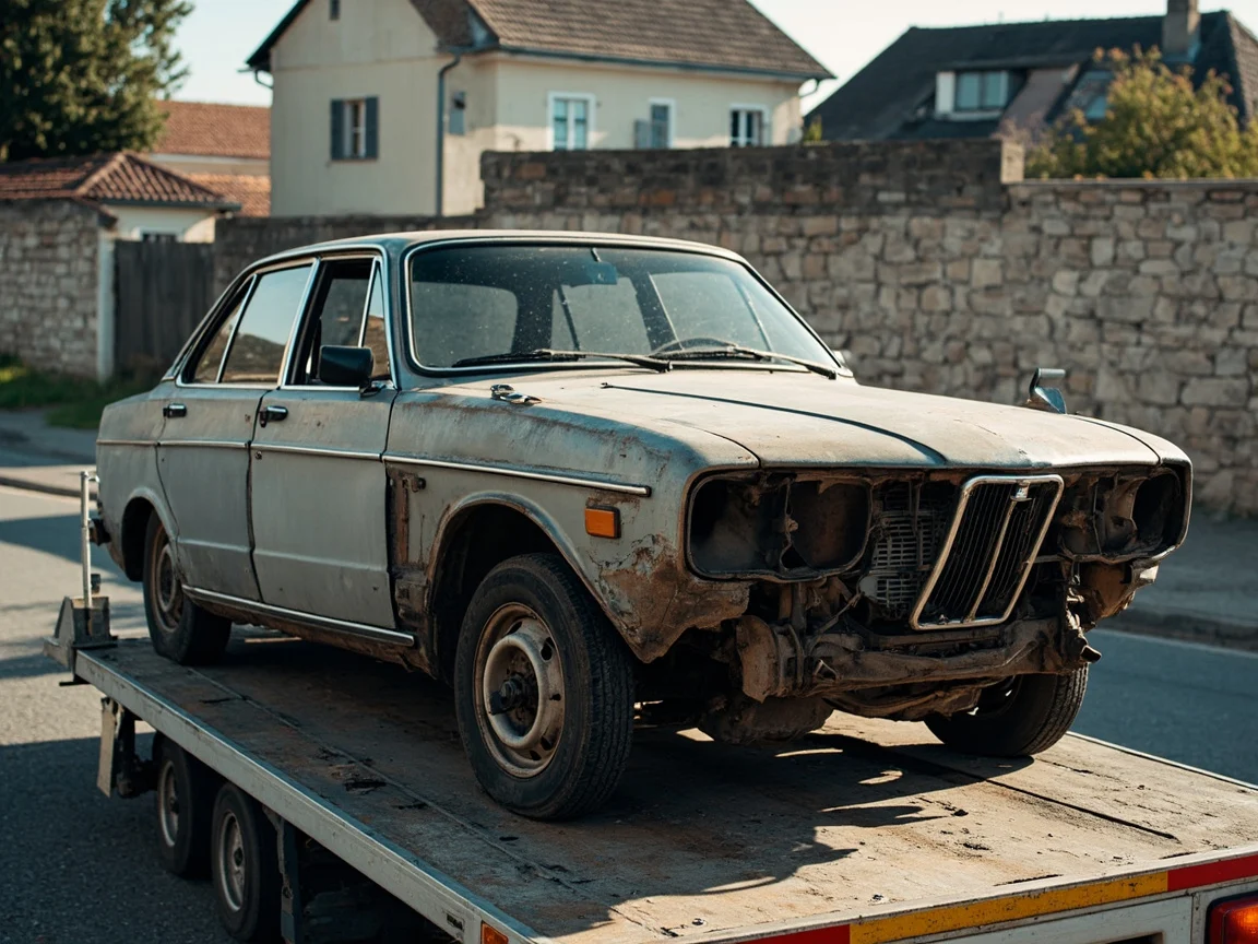 Epave voiture &middot; image &agrave; la une
