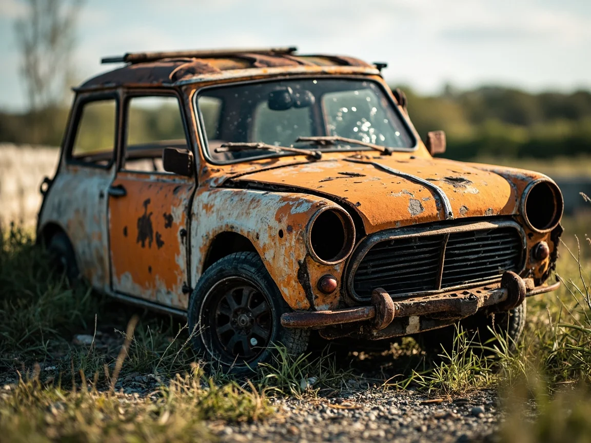 Epave voiture &middot; image &agrave; la une