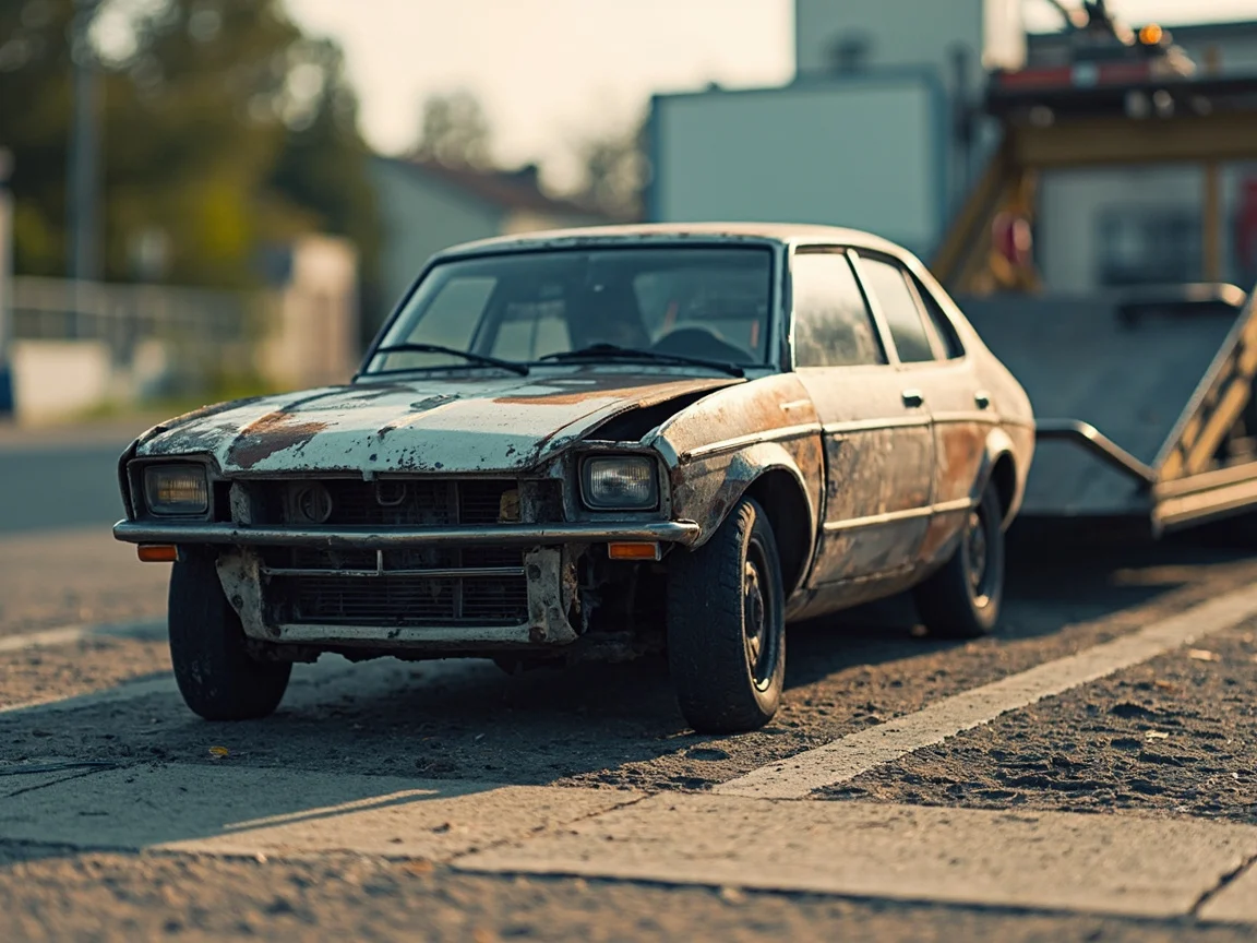 Mettre sa voiture &agrave; la casse &middot; image &agrave; la une