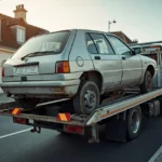 Mettre sa voiture &agrave; la casse &mdash; Mettre sa voiture &agrave; la casse - Chaumontel / Val-d'Oise &middot; image &agrave; la une