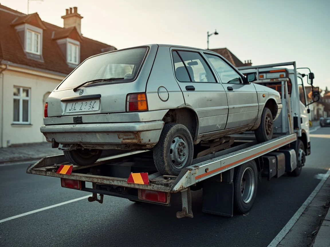 Mettre sa voiture &agrave; la casse &middot; image &agrave; la une