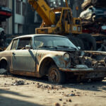 , , , ,  - Destruction voiture Asni&egrave;res-Sur-Seine (Hauts-de-Seine, 92600)