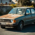 Epave voiture &mdash; Epave voiture - Vert-Saint-Denis, Seine-et-Marne (77240) &middot; image &agrave; la une