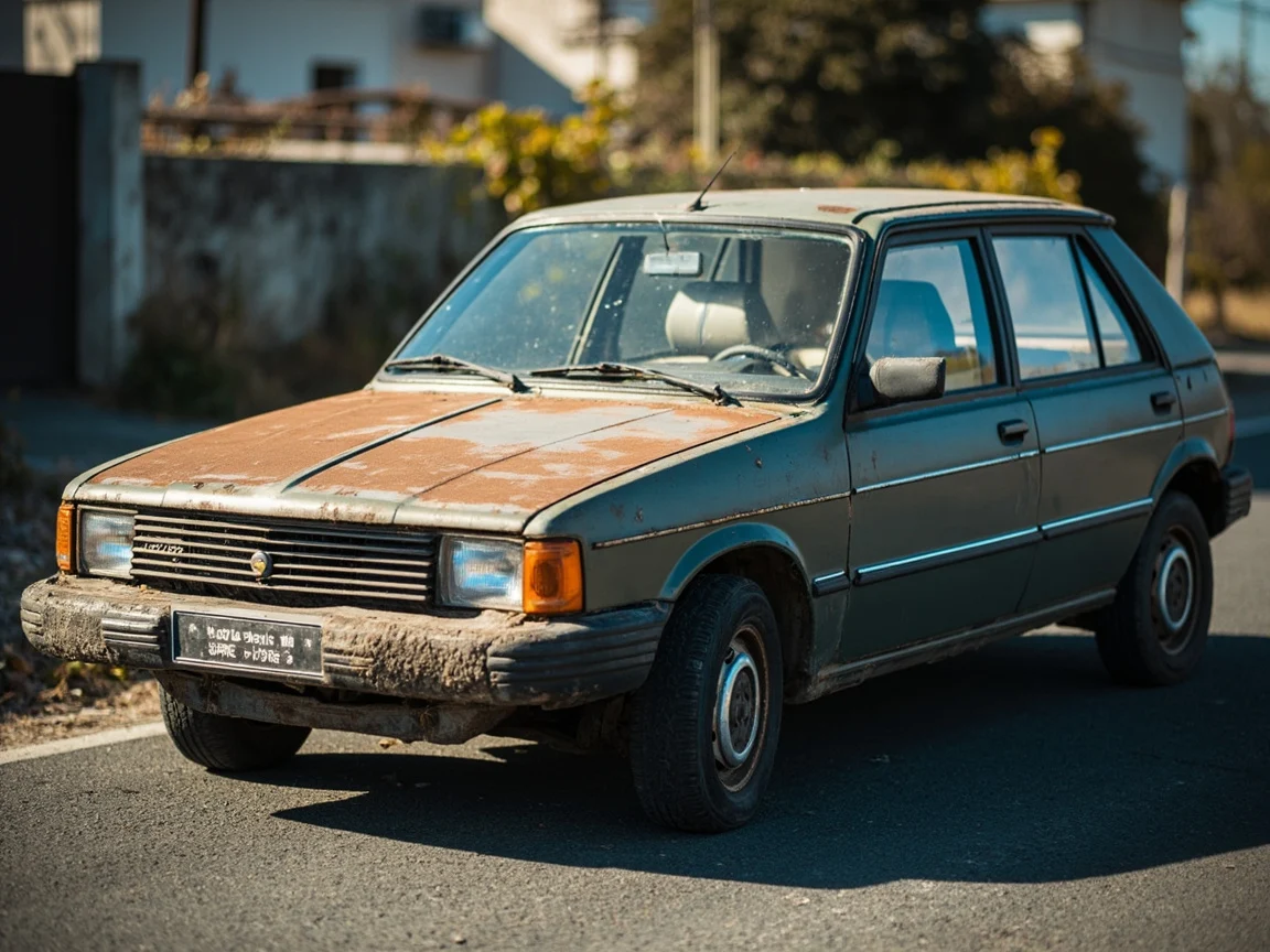 Epave voiture &middot; image &agrave; la une