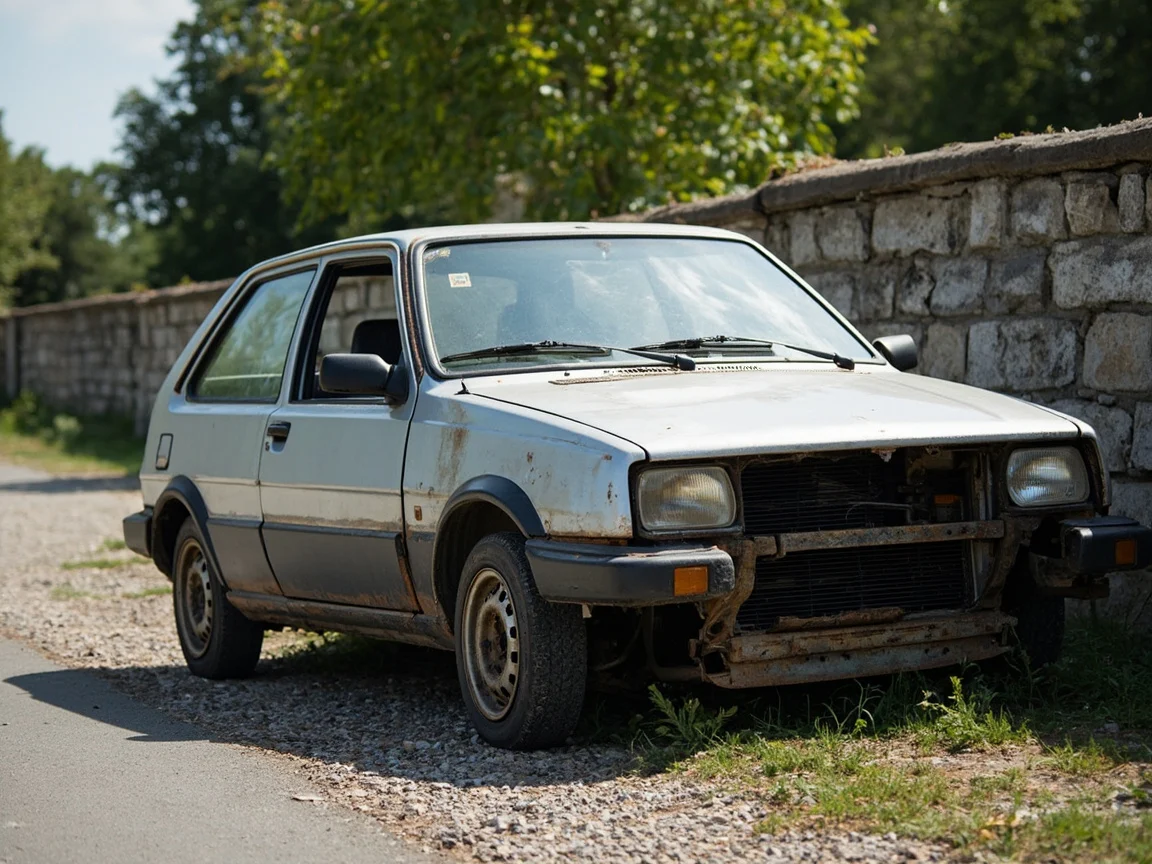 Epave voiture &middot; image &agrave; la une