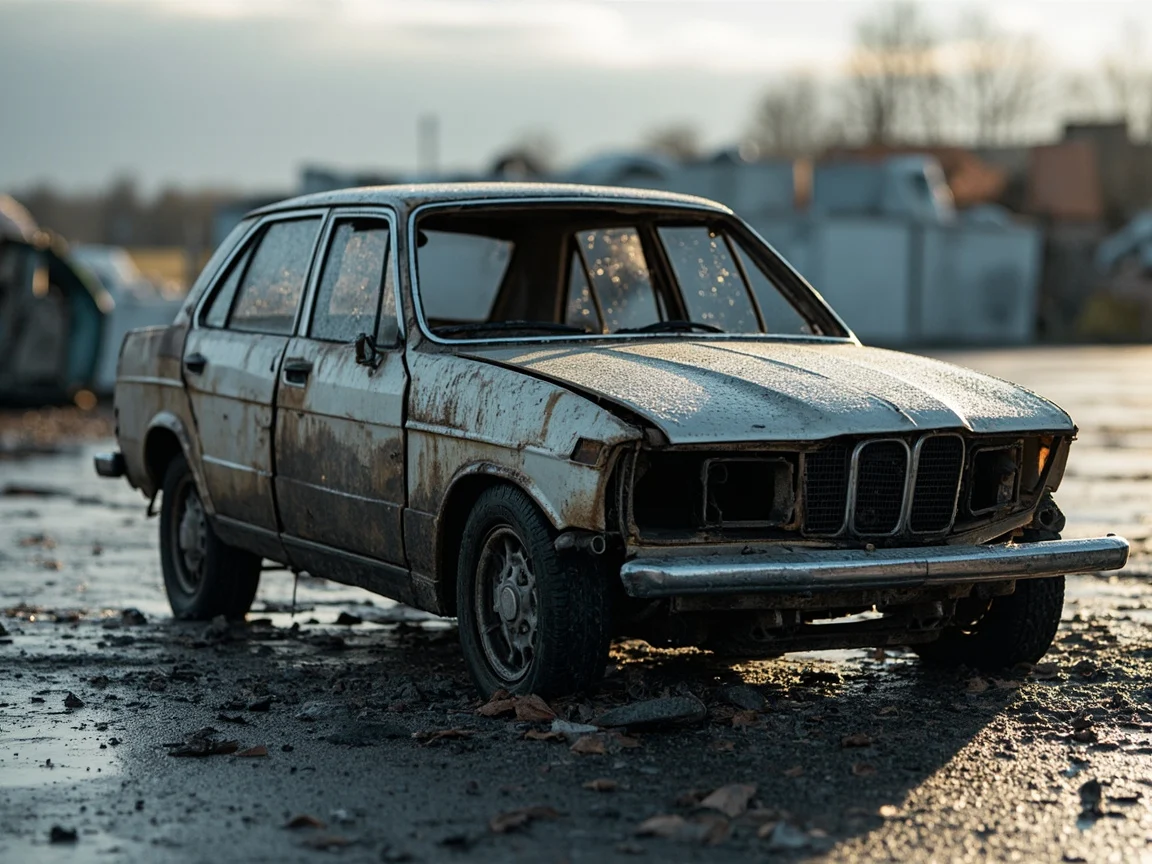 Epave voiture &middot; image &agrave; la une