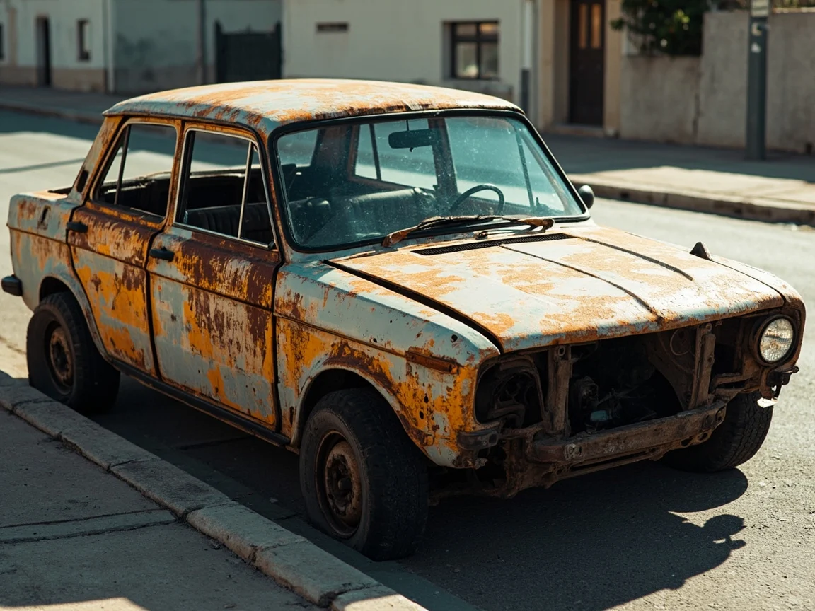 Epave voiture &middot; image &agrave; la une