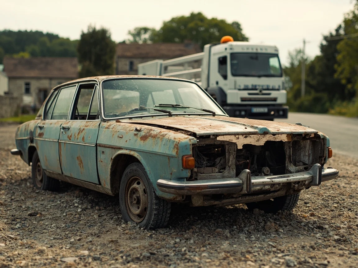 Mettre sa voiture &agrave; la casse &middot; image &agrave; la une