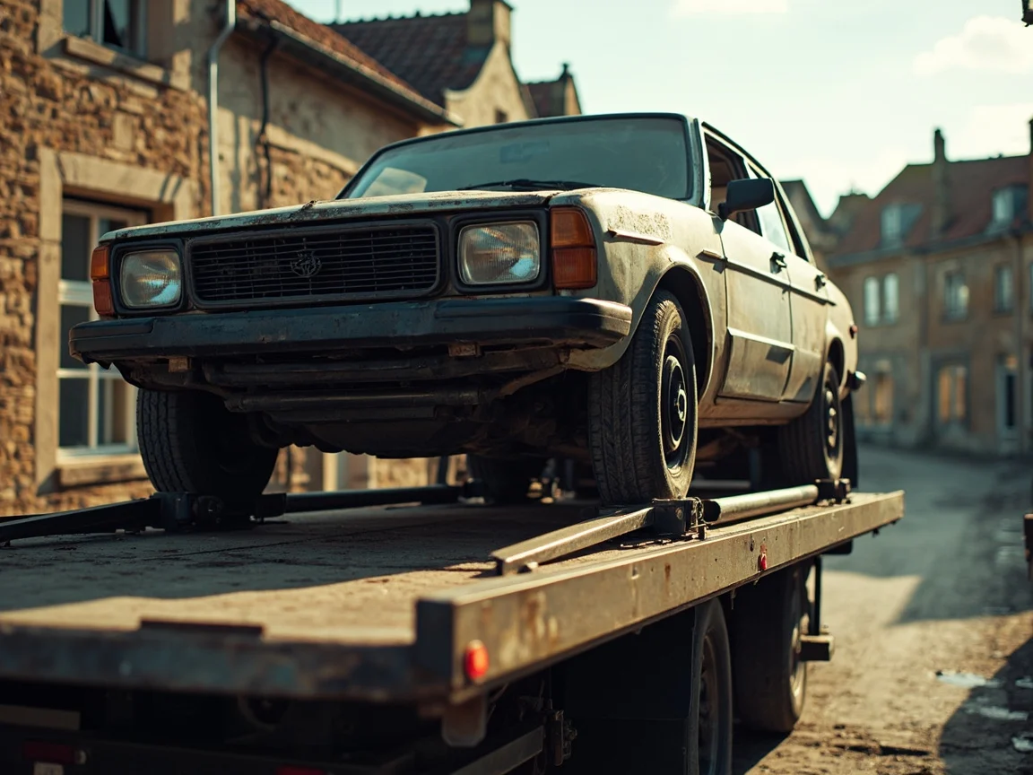 Mettre sa voiture &agrave; la casse &middot; image &agrave; la une