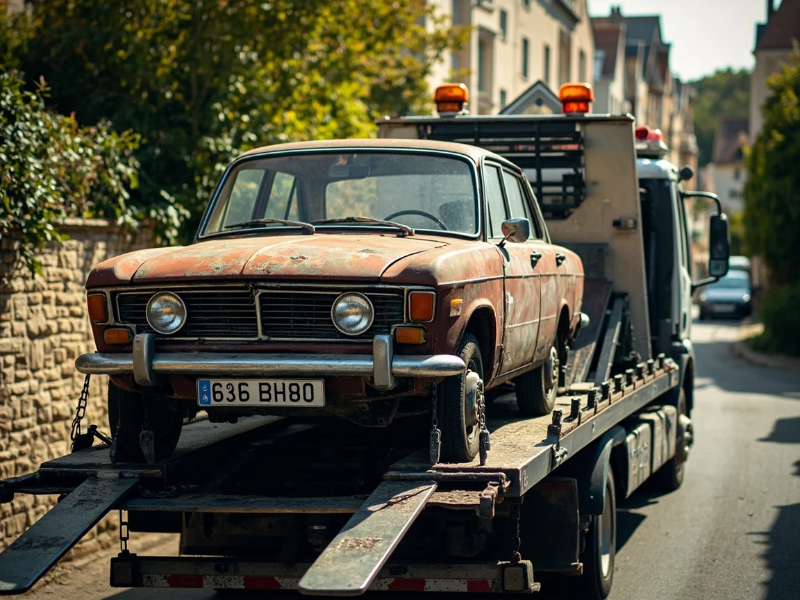 Mettre sa voiture &agrave; la casse &middot; image &agrave; la une