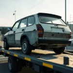 Mettre sa voiture &agrave; la casse &mdash; Mettre sa voiture &agrave; la casse - Massy - Essonne &middot; image &agrave; la une