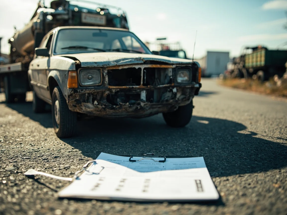 Mettre sa voiture &agrave; la casse &middot; image &agrave; la une