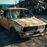 , , , ,  - Destruction voiture Cormeilles-En-Parisis (95240, 95)